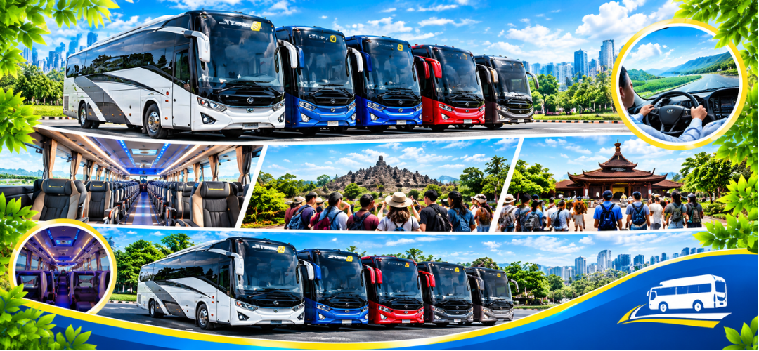 Sewa Bus Wisata Cipondoh untuk Perjalanan Rombongan